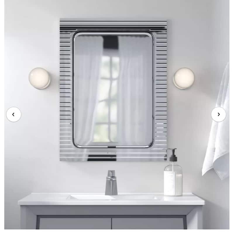 Decor Wonderland Deco Frameless Mirror 23.6" x 31.5" Modern Mirror - 23.6" x 31.5"