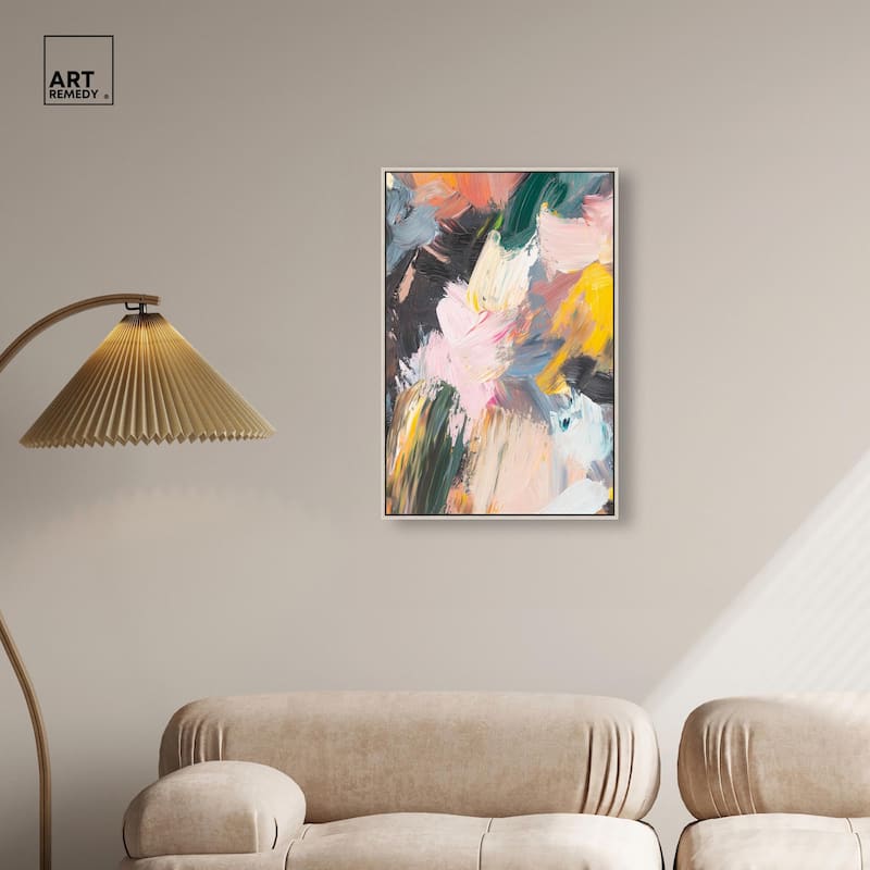Chromatic Surge II Canvas by Art Remedy