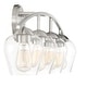 preview thumbnail 7 of 9, Meridian M80033 4 Light 33" Wide Bathroom Vanity Light with Clear