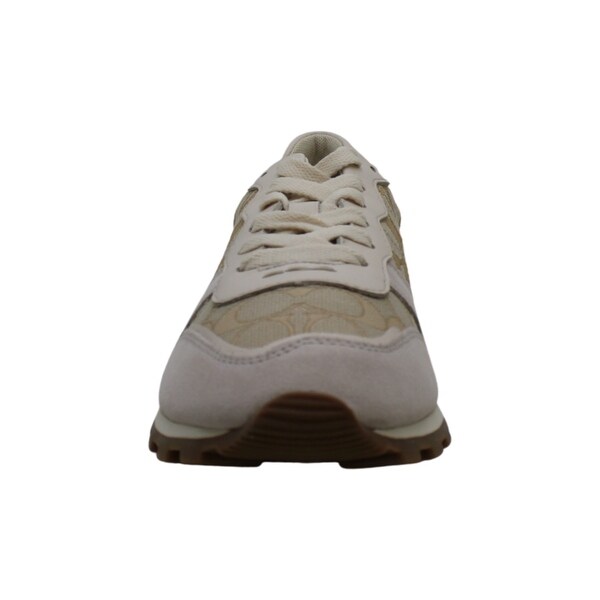 coach women's leather signature jogger sneakers