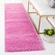 preview thumbnail 50 of 170, SAFAVIEH California Shag Izat 2-inch Thick Area Rug 2'3" x 9' Runner - Pink