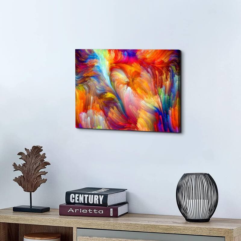 Abstract Colorful Canvas Wall Art