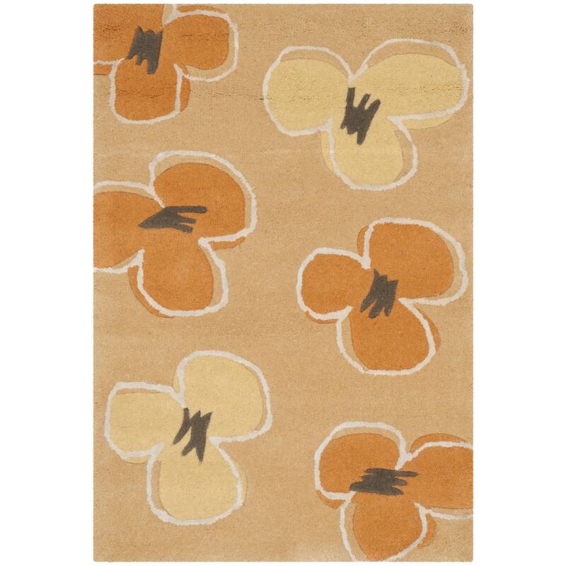 SAFAVIEH Handmade Soho Sarai Daisy N.Z. Wool Rug