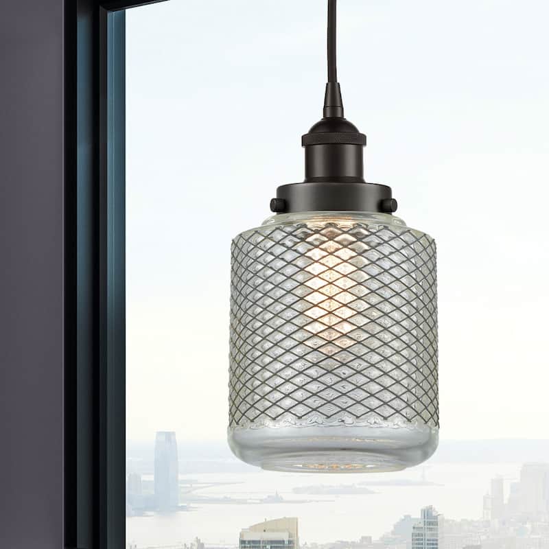 Innovations Lighting 616-1PH-12-6 Stanton Pendant Stanton 6" Wide Mini