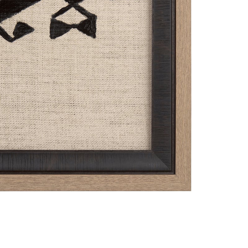 Creamy Tapestry I Framed Art Print