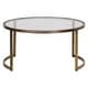 preview thumbnail 3 of 3, Uttermost Rhea Two Piece Metal Frame Nesting Coffee Table Set with