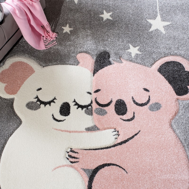 SAFAVIEH Carousel Kids Iana Koala Hug Rug