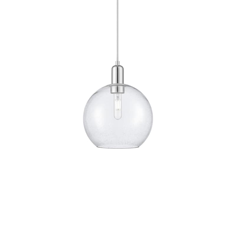 Innovations Lighting 716-1P-13-10 Athens Pendant Athens 10" Wide Mini - Polished Chrome / Seedy