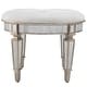 preview thumbnail 2 of 6, Garbo Mirrored Vanity Stool