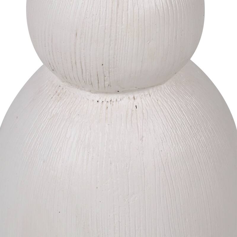 Cameron Vase, White