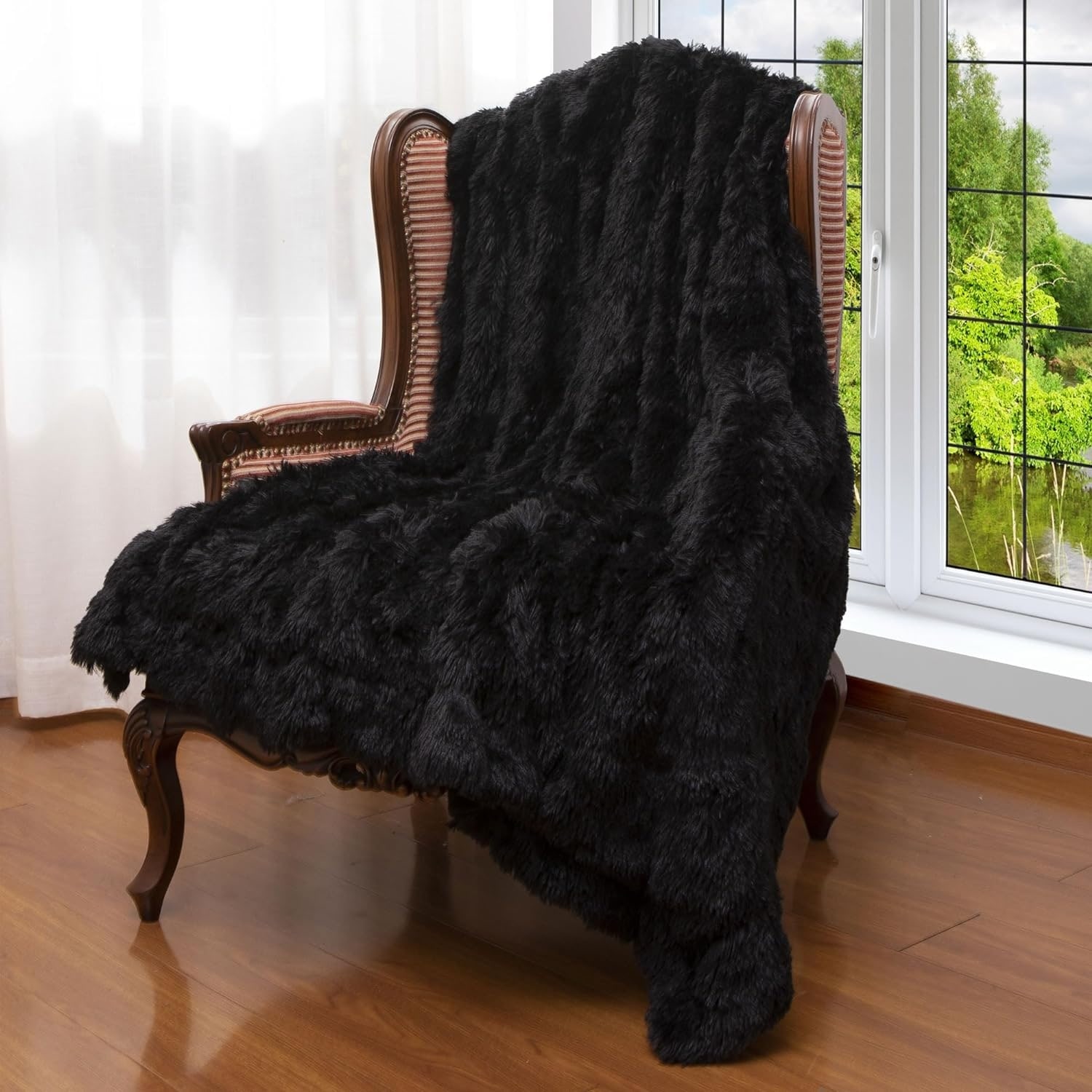 Canadian Black Bear Fur Blankets & Throws – True North Furs