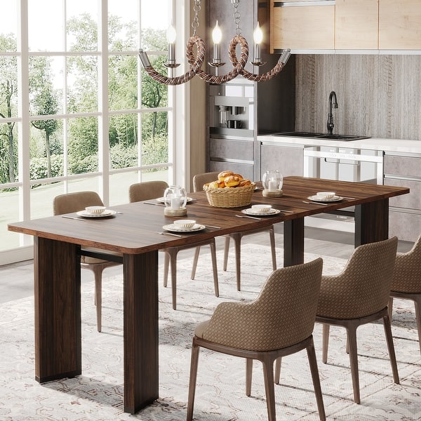 78.8 Inch Extra Long Rectangular Dining Table for 68 People for Dining