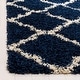 preview thumbnail 27 of 162, SAFAVIEH Dallas Shag Giusy Trellis 1.5-inch Thick Rug