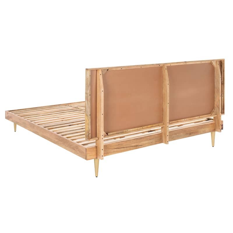 SAFAVIEH Couture Leni Gold Inlayed Cement Bed