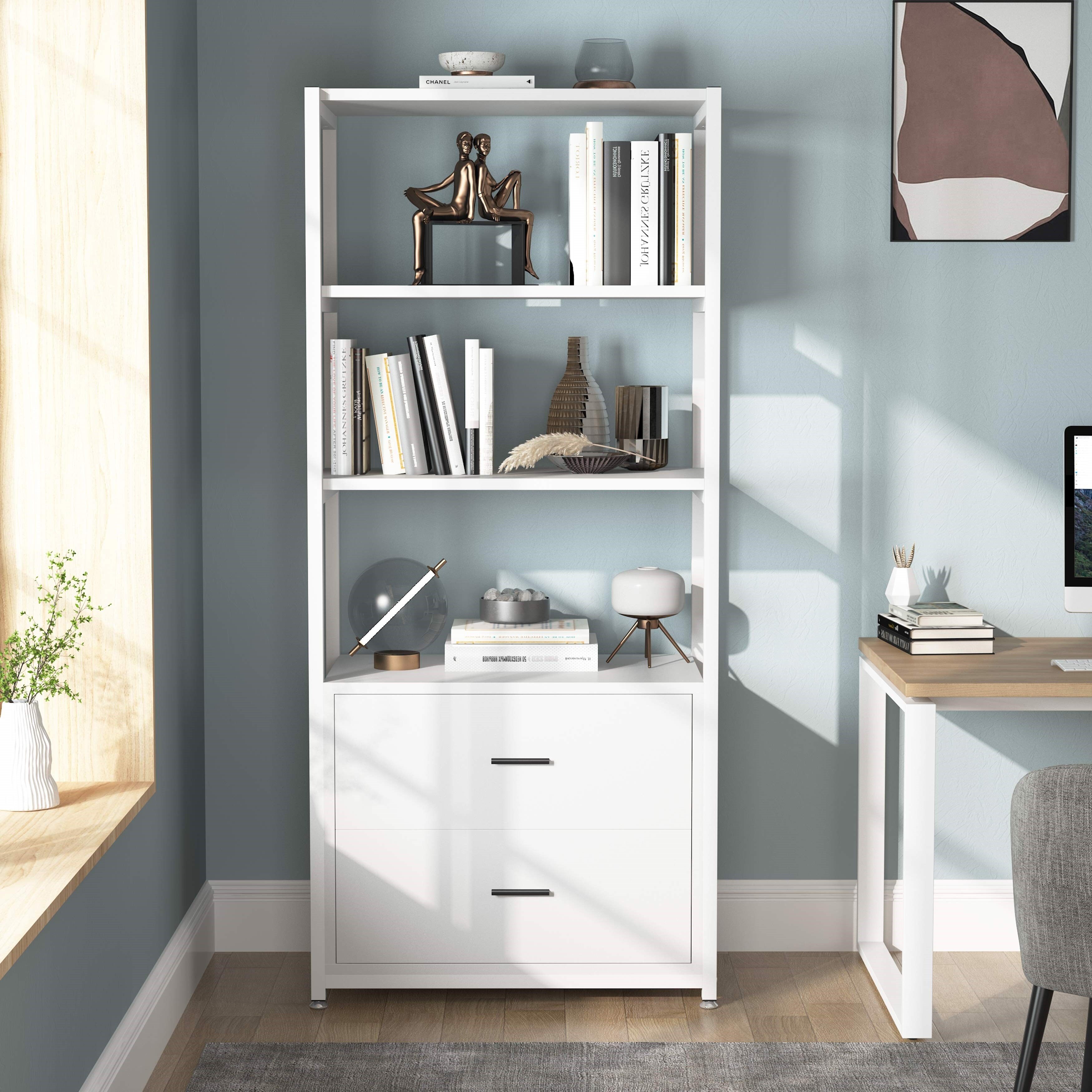 Metal shelf with 5 shelves 80x40xh200mt Fully Featured Home Office 