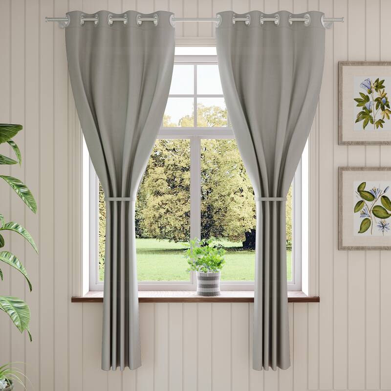 Corvus Gambia Sunbrella Outdoor Window Curtain (1 Panel)