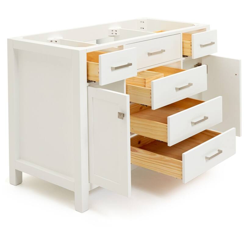 Ariel H048S-BC Bristol 48" Single Free Standing Vanity Cabinet Only