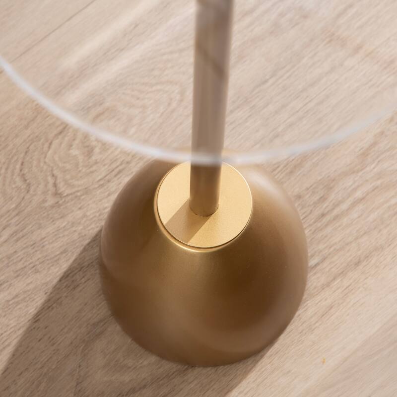 Kate and Laurel Acari Round Drink Table