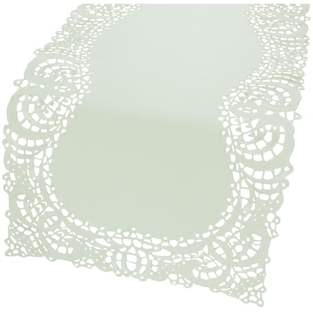 Dainty Lace-15X54-Table Runner-Ivory