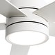 preview thumbnail 5 of 47, Airsurfer 52 in. Integrated LED Indoor Ceiling Fans with Light and Remote Control Included