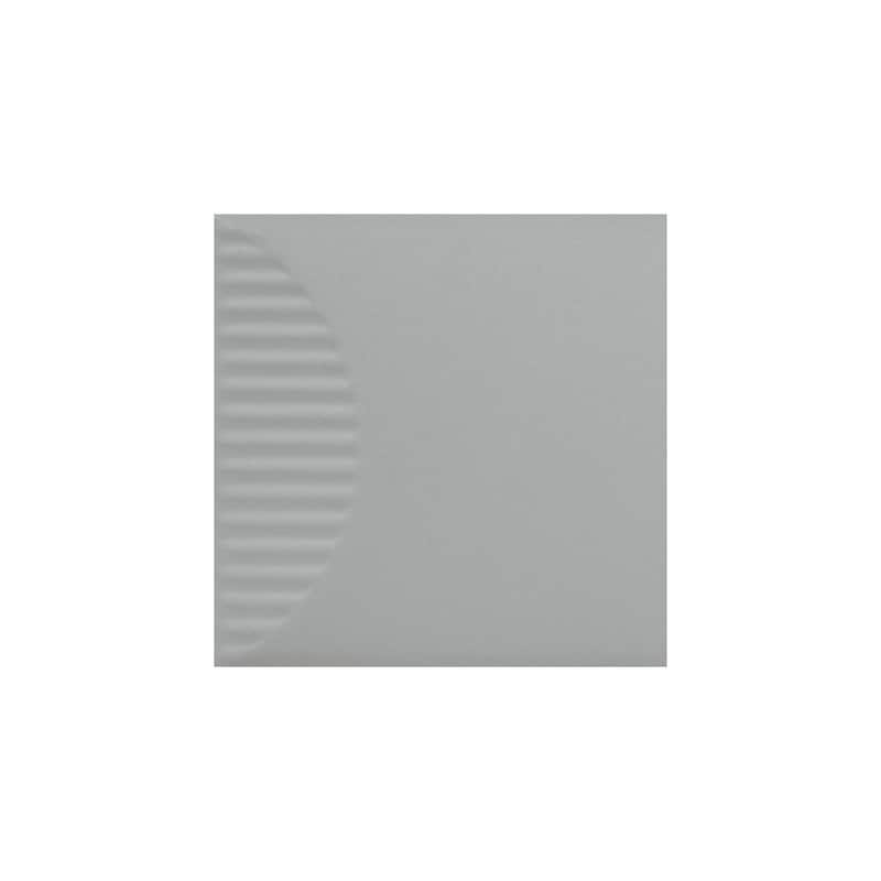 Daltile Stencil 4" x 12" Glazed Porcelain Half Moon Wall Tile (20 PC Per Carton) (5.81 SQFT Per Carton)