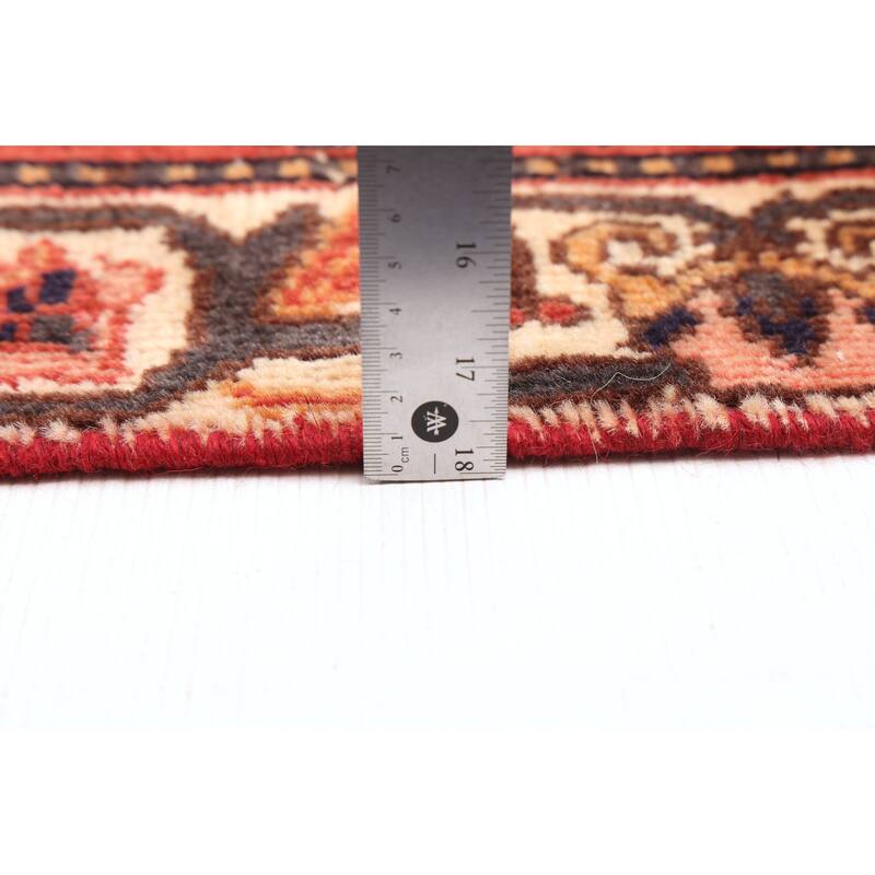 ECARPETGALLERY Hand-knotted Konya Anatolian Red Wool Rug - 3'2 x 9'9