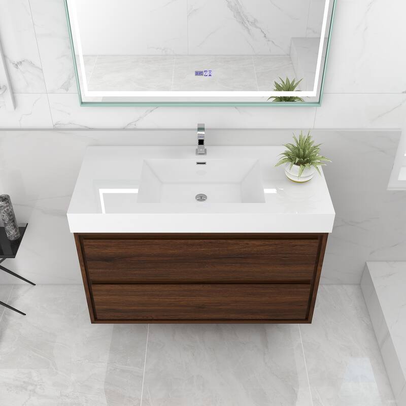 Morava 42" Floating Vanity with Single Sink - 42