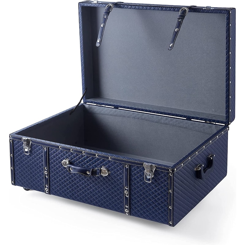 Texture® Brand Trunk - Diamond by DormCo - 29"L x 20"W x 14"H