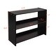 preview thumbnail 11 of 58, Modern Twin Size Low Loft Bed with Cabinets,Shelves and Slide For Bedroom,Kids