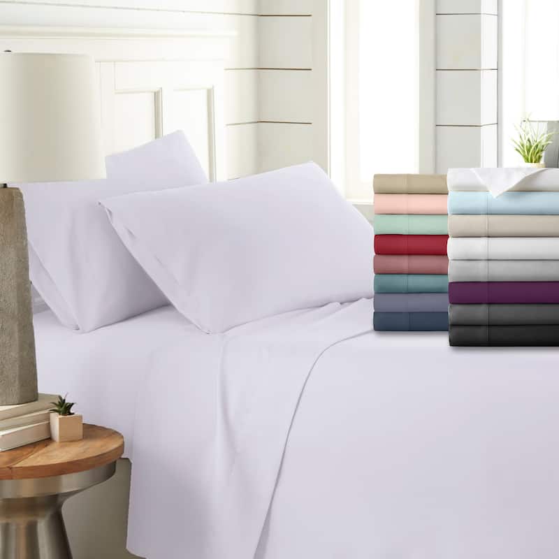 Vilano Classic Ultra-Soft Deep Pocket 4-piece Bed Sheet Set