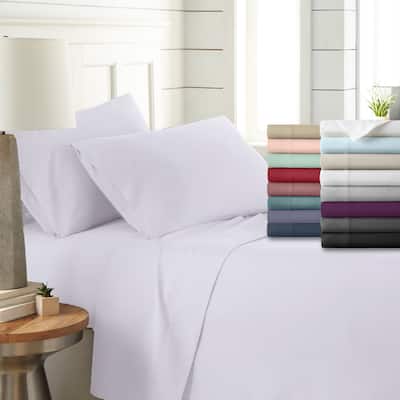 Vilano Classic Ultra-Soft Deep Pocket 4-piece Bed Sheet Set