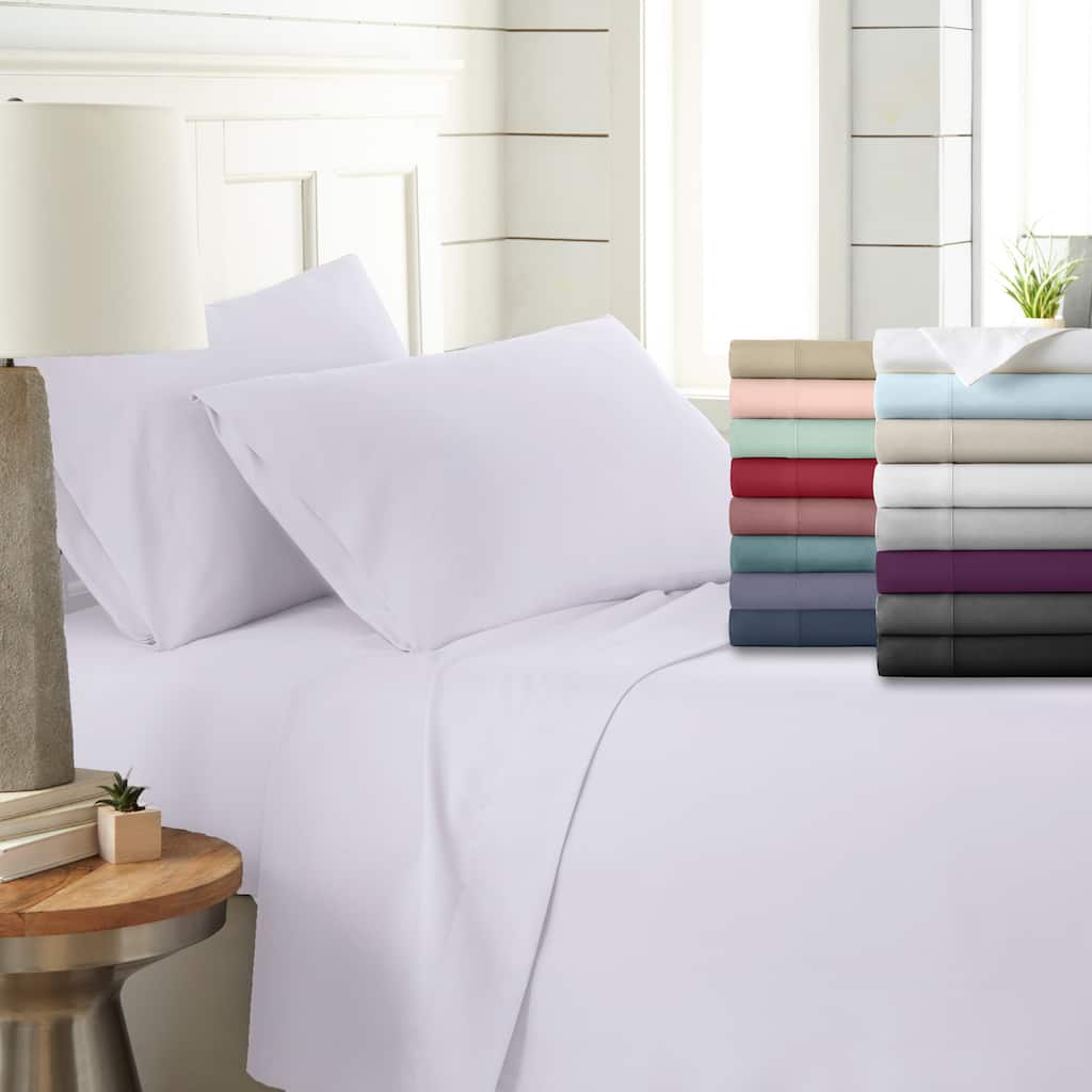 Vilano Classic Ultra-Soft Deep Pocket 4-piece Bed Sheet Set