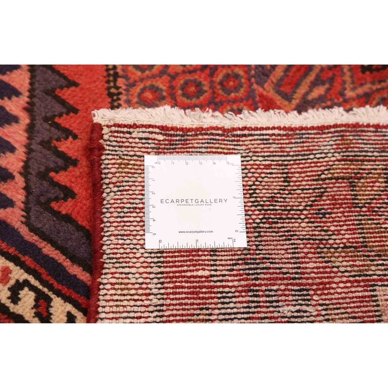 ECARPETGALLERY Hand-knotted Andelz Red Wool Rug - 3'5 x 6'8
