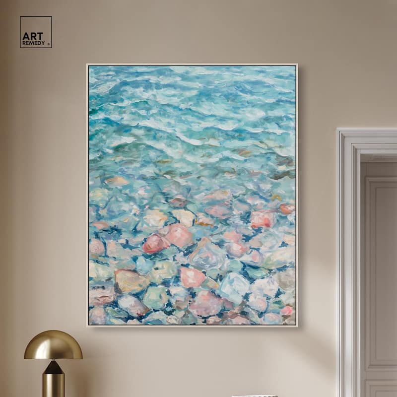 Turquoise Dream Canvas by Art Remedy