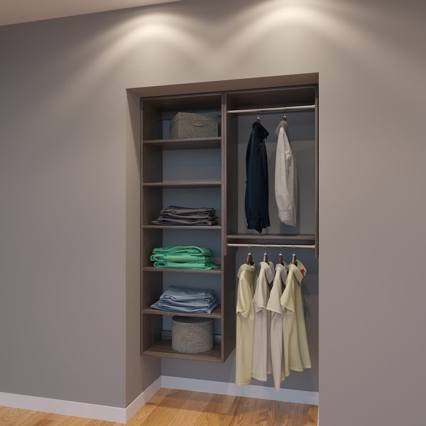 Shop Modular Closets 4 Ft Closet Organizer System 48 Inch