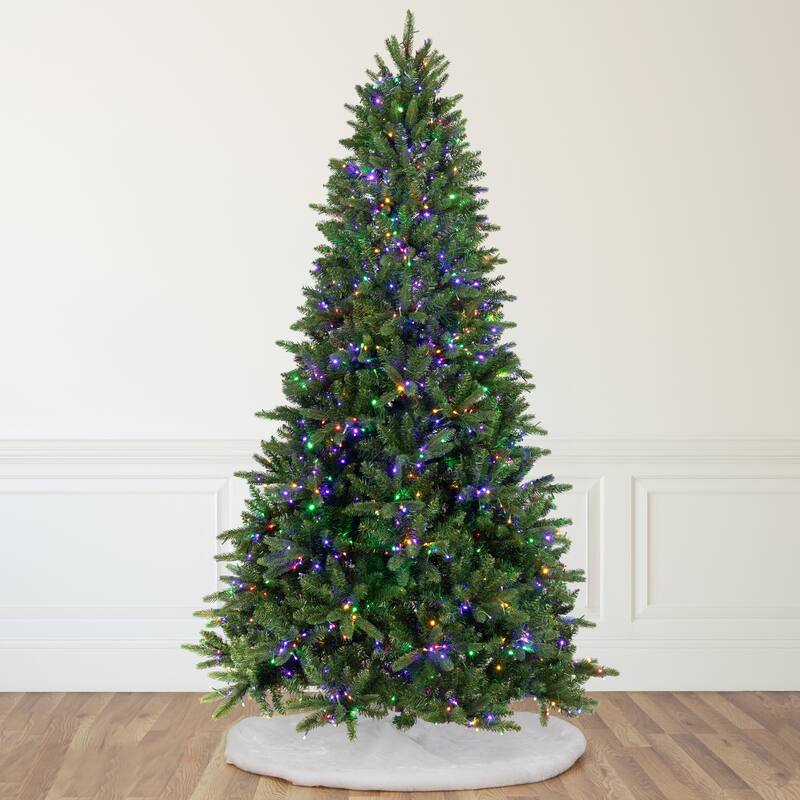 Real Touch™ Elite Pre-Lit Calgary Pine IPT Artificial Christmas Tree - 12' Dual Color LED - over-10-feet