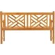 preview thumbnail 9 of 12, Chic Teak Chippendale Outdoor Teak Wood Patio & Garden Double Bench