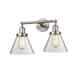 Option Satin Brushed Nickel / Clear