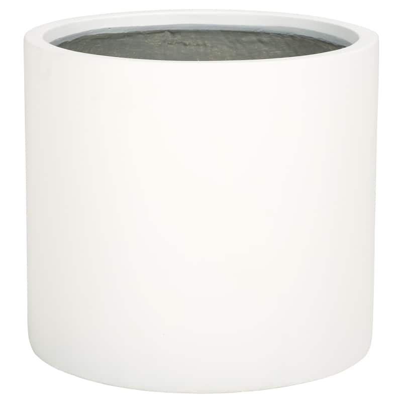 SAFAVIEH Outdoor Lexis Black Planter - 15"W x 15"D x 13"H