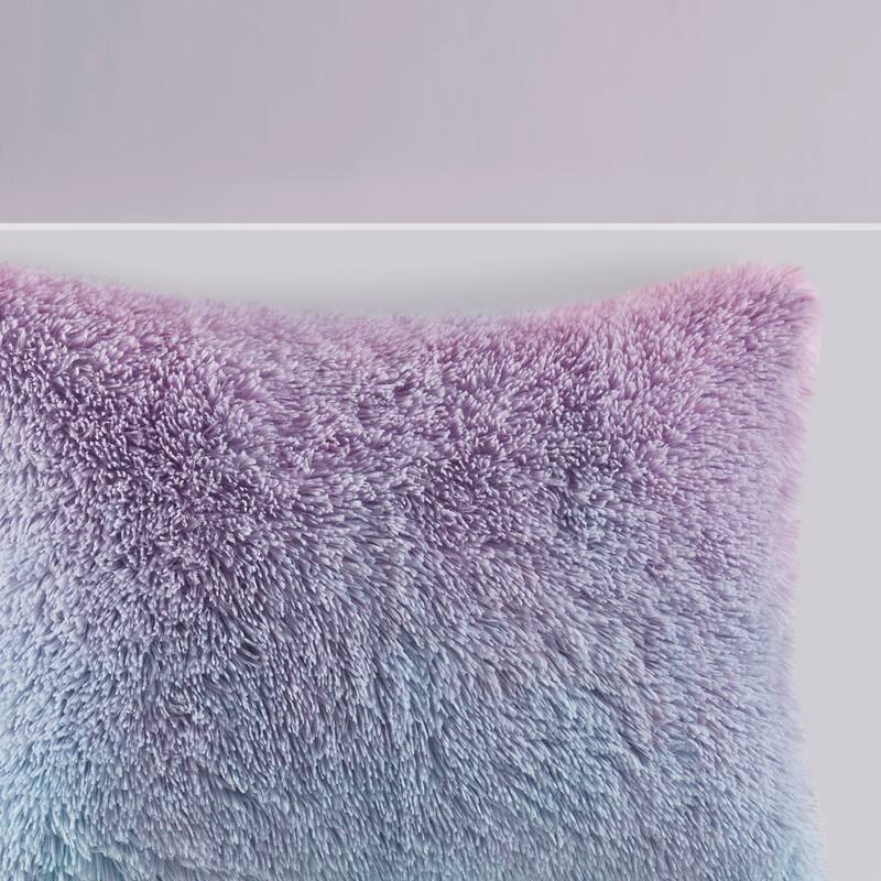 Intelligent Design Talia Ombre Shaggy Faux Fur Comforter Set