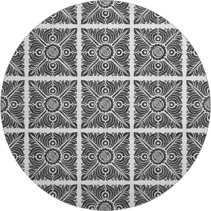 Premium Washable Super Soft Traditional Mosaic Mayfield Rug
