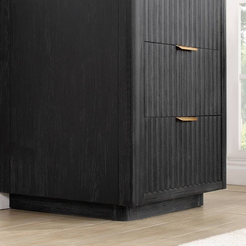 Cadiz Bath Vanity with Composite Stone Top and Mirror