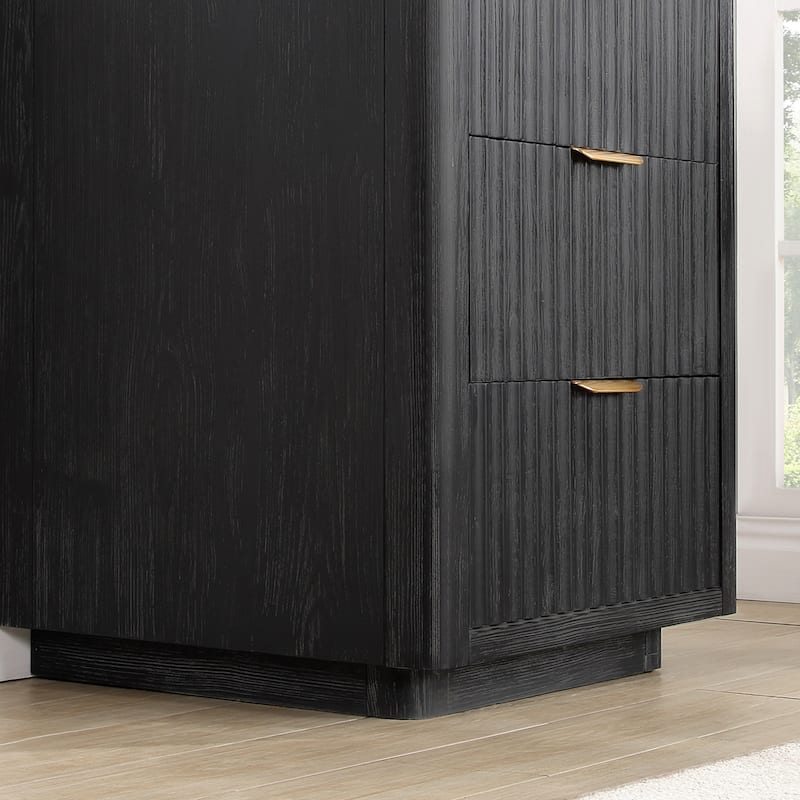 Cadiz Bath Vanity with Composite Stone Top without Mirror