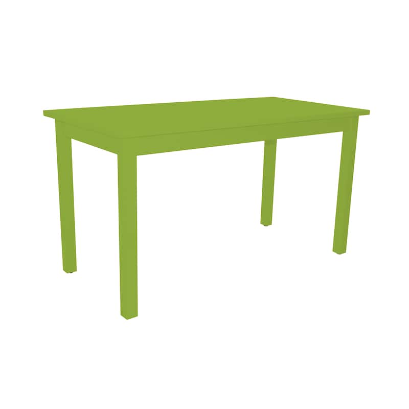 55" Yellow Pine Table - N/A - Lime Green
