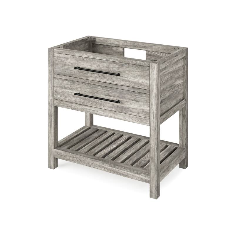 Jeffrey Alexander VKITWAV36R-MARBLE Wavecrest II 36" Free Standing