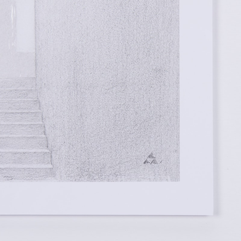 Corridor I Framed Art Print
