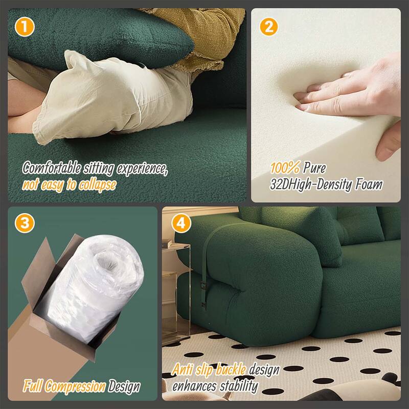 Versatile Design Convertible Sofa Bed