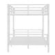 preview thumbnail 24 of 34, Metal Bunk Bed for Teens and Adults White Space Saving Noise Reduction