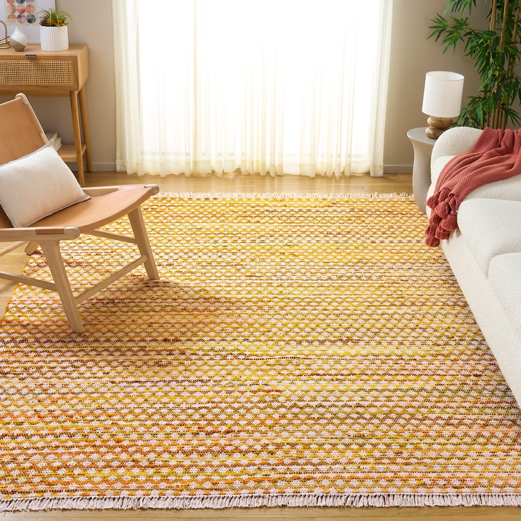 SAFAVIEH Handmade Montauk Eutimia Cotton Rug