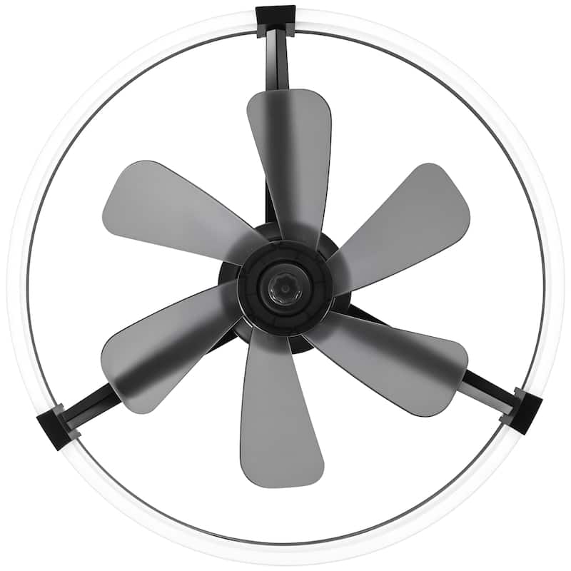 20"/23" Low Profile Dimmable Smart Ceiling Fan with Lights and Remote(6/7 ABS Blades)